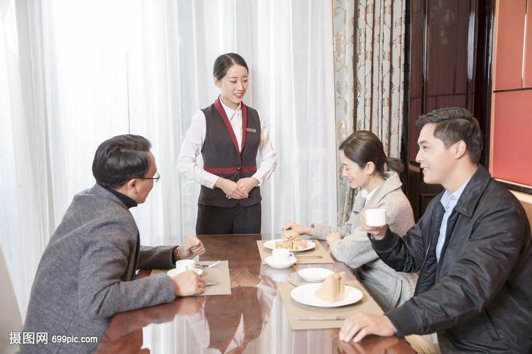 酒店服務員服務